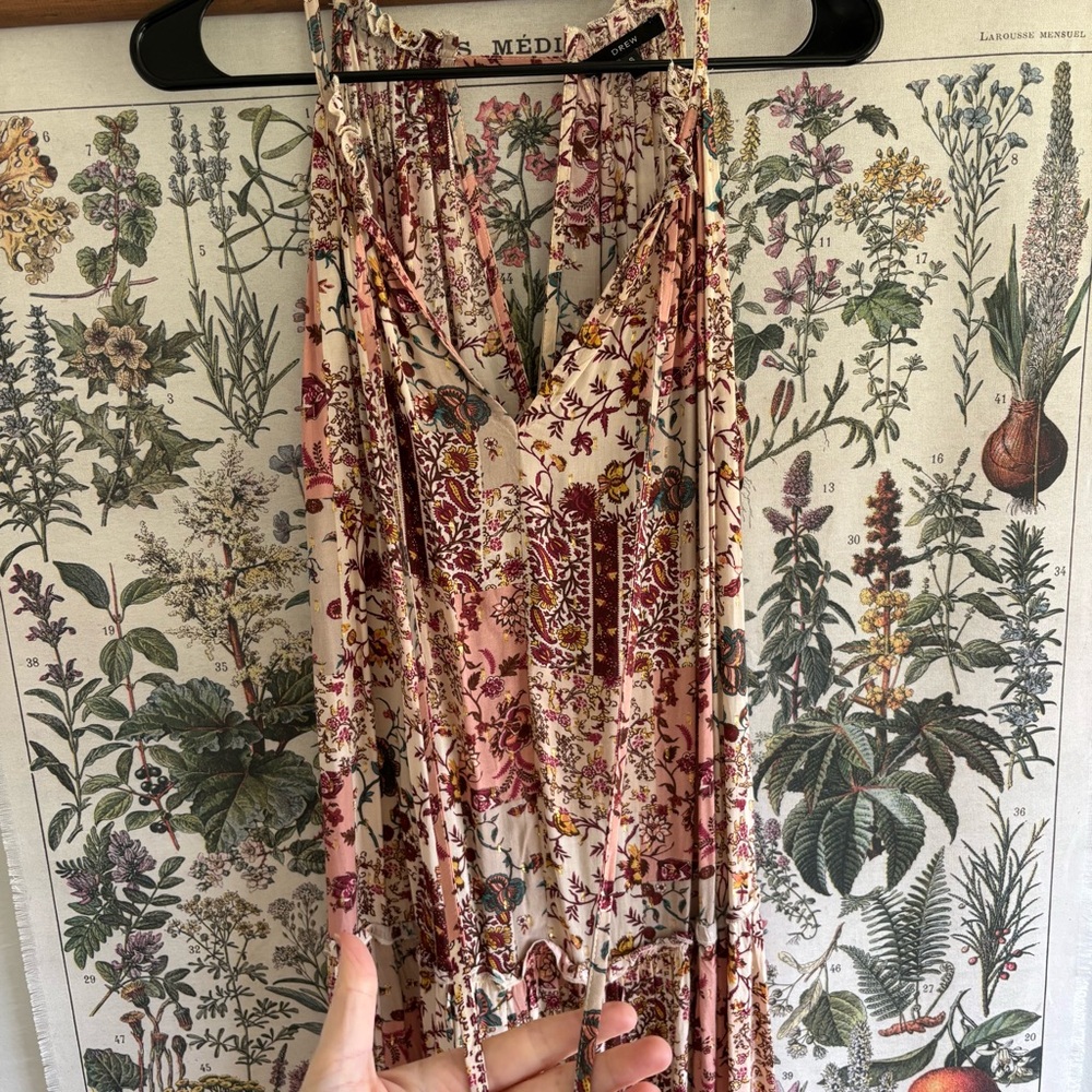 Drew Floral Maxi Dress Small - Picture 4 of 11